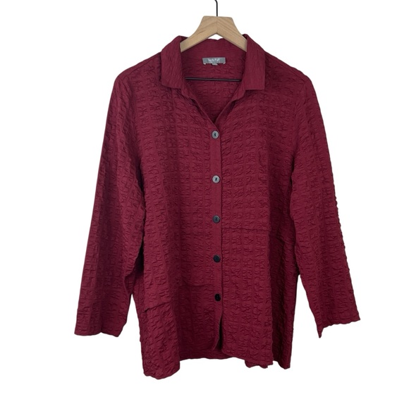 Habitat Tops - Habitat Button Front Tunic Top